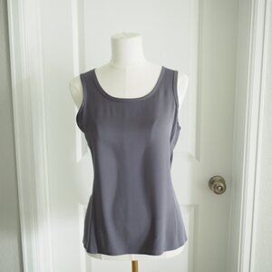 Ann Taylor Lilac Purple Silk‑Blend Sleeveless Blouse Tank Women’s S Fairycore